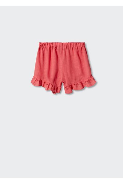 MANGO Kids Bestickte Baumwollshorts