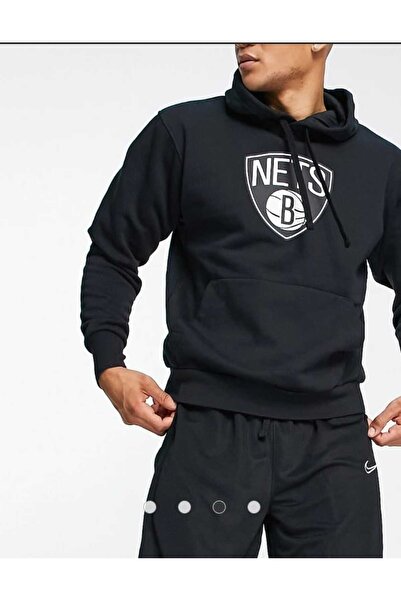 Nike Brooklyn Nets Mens Fleece Pullover Essential Erkek Sweatshirt CNG STORE®