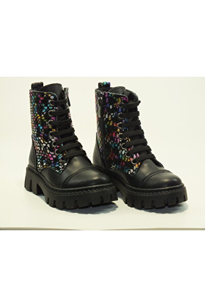 KİDSSTEP Gerçek Deri Postal Çizme