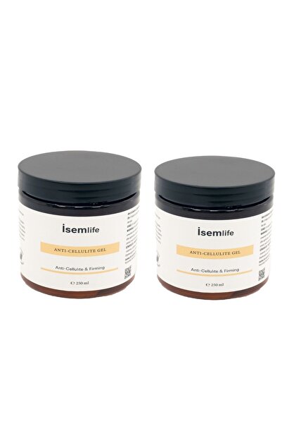 İsemlife Selülit Karşıtı & Sıkılaştırıcı(Bölgesel İncelme) Jel 2X250 ml