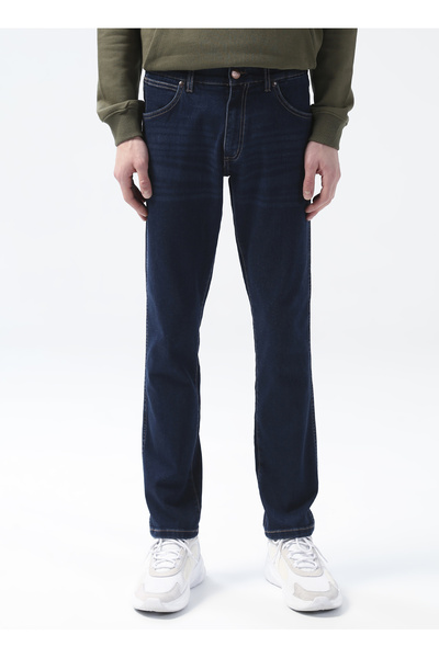 WRANGLER Low Waist Slim Tapered Men's Denim Pants W18SXL374 Larston Jean Pants