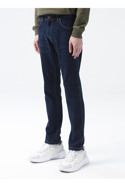 WRANGLER Low Waist Slim Tapered Men's Denim Pants W18SXL374 Larston Jean Pants