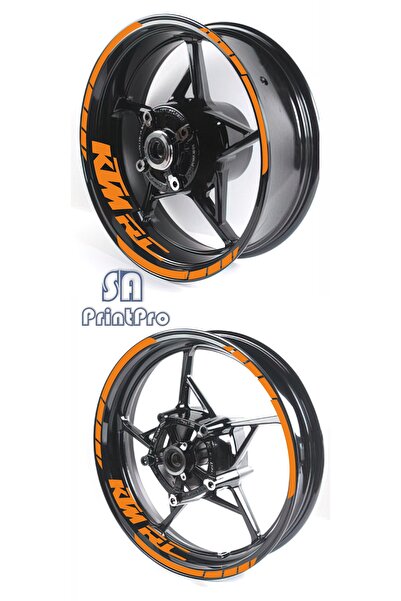 SA Printpro KTM RC jant şeridi etiket sticker