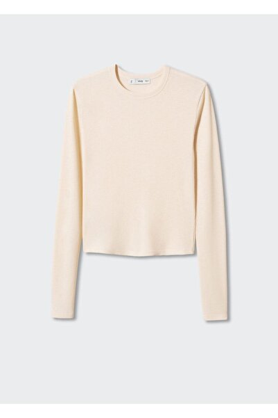 MANGO Woman Ribana Triko Tişört