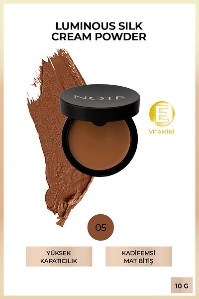 NOTE 05 Miel Beige - Luminous Silk Cream Powder Foundation