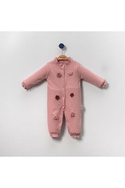 morwind Baby Girl Knitted Floral Soft Jumpsuit