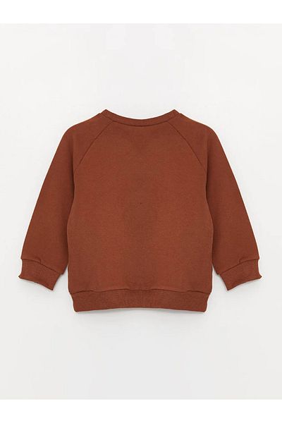LC Waikiki LCW baby Crew Neck Printed Baby Boy Sweatshirt