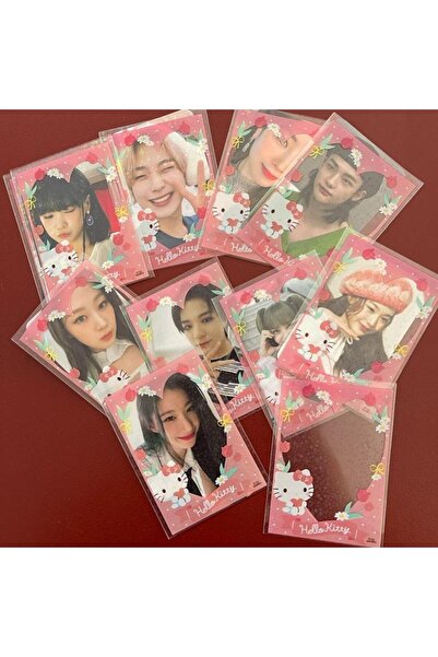 Kpop Dünyasi Hello Kity Desenli Kart Koruyucu 2