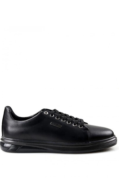 Pierre Cardin حذاء كاجوال جلد طبيعي للرجال 779011 أسود