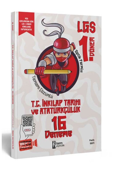 İsem Yayıncılık 8. Sınıf Lgs 1. Dönem Inkılap Tarihi 16 Branş Deneme