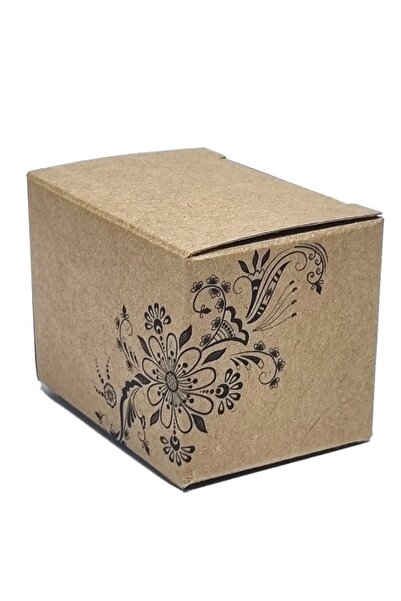 Genel Markalar Kraft Mini Hediye Kutusu 5,5x4x4 Cm 50 Adet