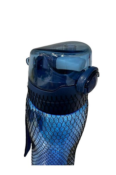 Vicco Blue Water Bottle with Locking Lid Tritan Child Water Bottle 750 ml