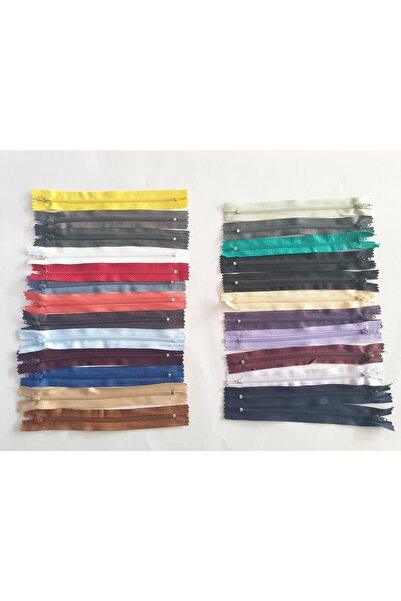 ÇEÇEN HOME 10-Piece 23 cm Trouser Skirt Zipper