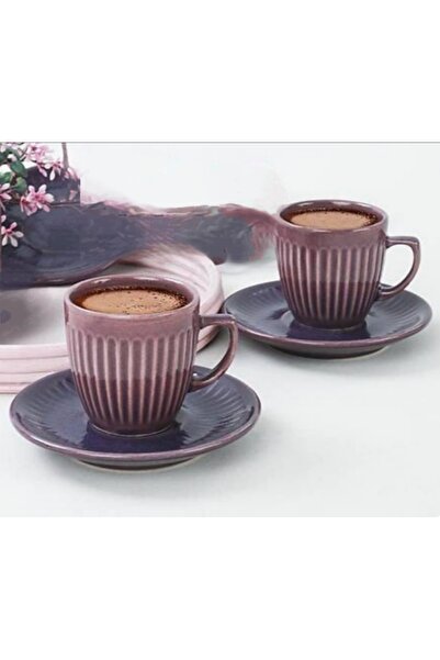 Keramika MAGIC LINE 4 PIECES 2 PERSON COFFEE CUP SET
