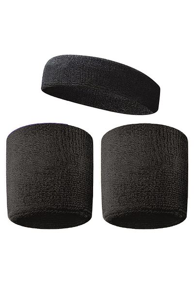 pekial CKSpor - Towel, Head, Sweat, Hair Band and 2 Bracelets Set