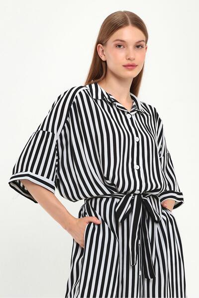 ALEXANDERGARDI ΦΟΡΕΜΑ ΠΟΥΚΑΜΙΣΟ ΜΕ ΖΩΝΗ (B23-483A)