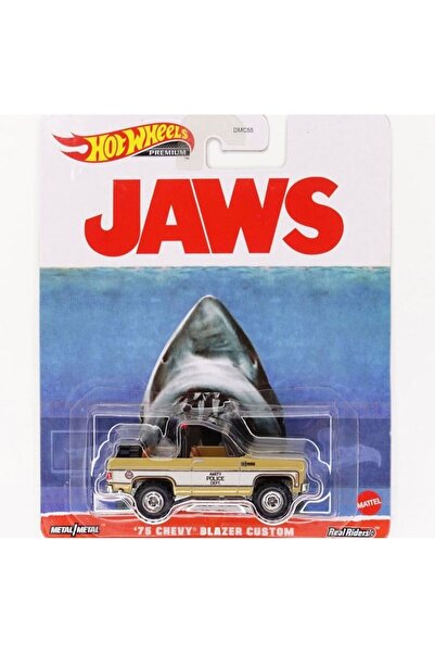 HOT WHEELS Premium 1975 JAWS CHEVY BLAZER CUSTOM GOLD Car Culture