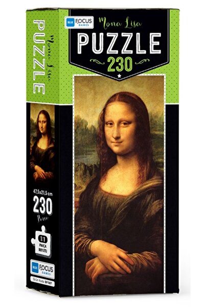 Blue Focus Mona Lisa - Puzzle 230 Parça