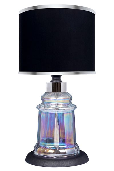 MINIMAL ETICARET VE BILGI TEKNOLOJILERI Black Glossy Shine Glass Lampshade