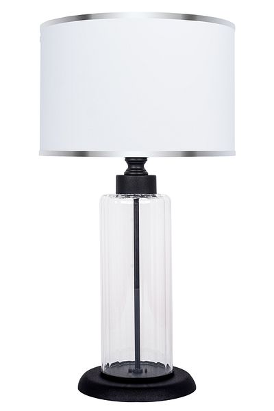 MINIMAL ETICARET VE BILGI TEKNOLOJILERI Foton Black Silver Contrast Glass Lampshade