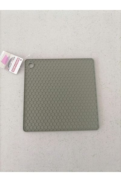 Baroness Heat Resistant Silicone Square Trivet and Griddle Mold Tray Cup Pot Mat