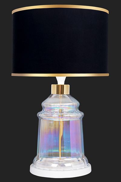 MINIMAL ETICARET VE BILGI TEKNOLOJILERI Royce White Glossy Shine Glass Lampshade