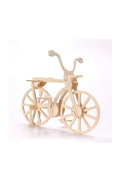 SEA-LAND 3d Wooden Bicycle Model