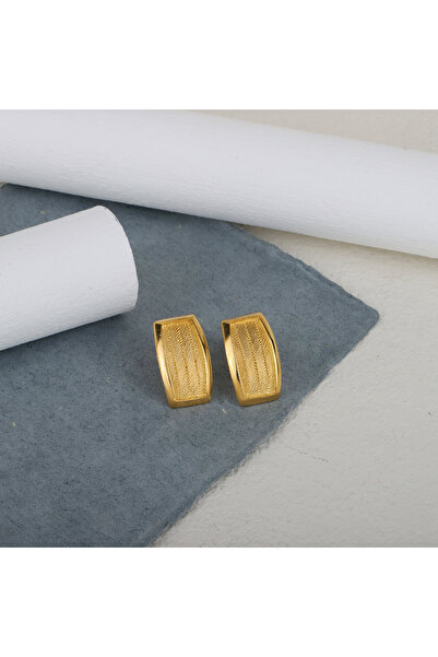 bestmysilver 925 Ayar Gümüş Kadın Hasır Küpe