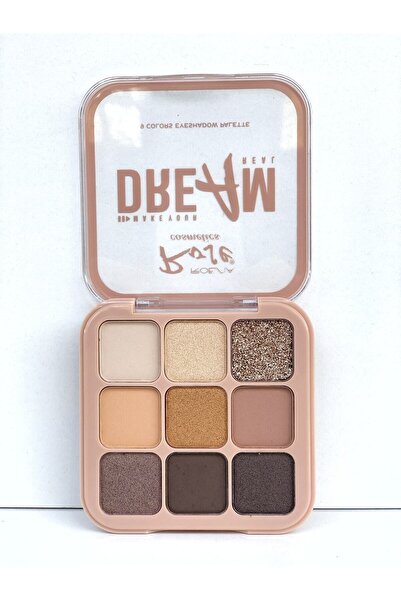 Roesıa Rose Cosmetics Rose Dream Real 9'lu Glitterlı Far Paleti