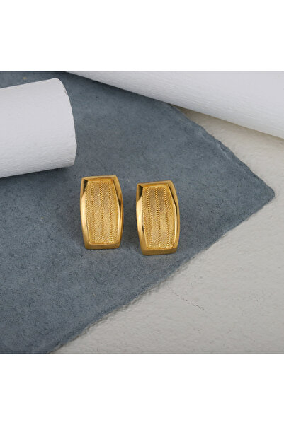 bestmysilver 925 Ayar Gümüş Kadın Hasır Küpe