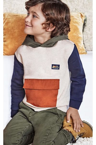 MAYORAL Boy's Hooded Sweatshirt - Relaxed Fit