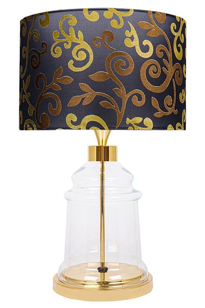 MINIMAL ETICARET VE BILGI TEKNOLOJILERI Royce Gold Glass Lampshade