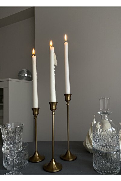 mumeleven Kilise Mum Set | Sadece Mumlar | 3 Adet