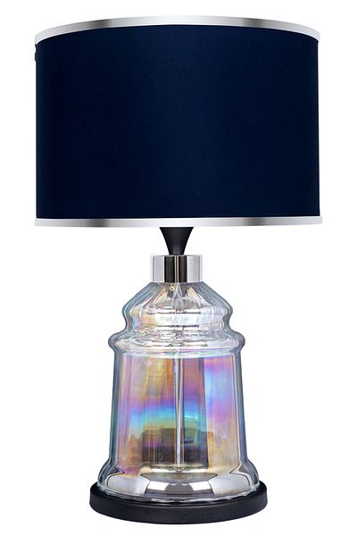 MINIMAL ETICARET VE BILGI TEKNOLOJILERI Royce Black Glossy Shine Glass Lampshade