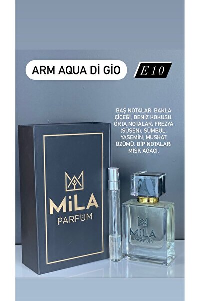 Mila E10 Edp 50 ml Erkek Parfüm
