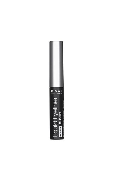 Rival De Loop No:01 Black Shiny Liquid Eyeliner 1 Piece