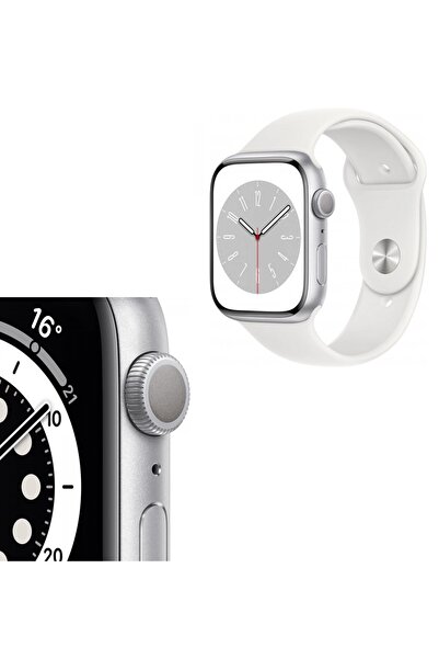 Sprinsan Apple Uyumlu Watch 8 Mini 41 mm Akıllı Saat Kadın-Erkek Unisexs Akıl...