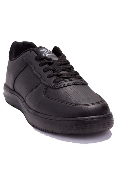 Kinetix Abella Pu Black Orthopedic Casual Men's Sports Shoes