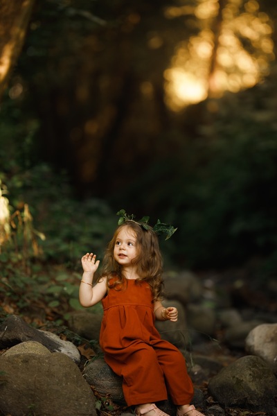 Lalia Hanna Tulum Kız Çocuk Organik Pamuk Keten