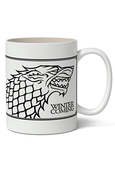 Anime Marketi Game Of Thrones Baskılı Kişiye Özel Kupa Bardak - Sevgiliye Ark...
