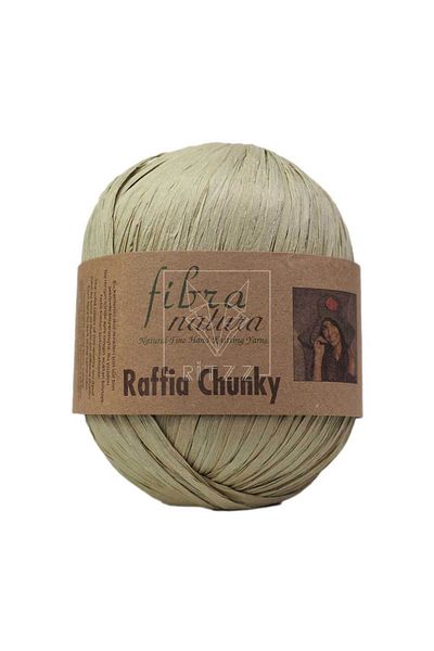 Himalaya Fibra Natura Raffia Chunky 114-15 Mildew Green