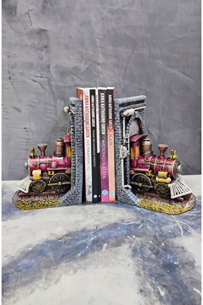 Gardenya Ретро-тримач для книг у вигляді поїзда