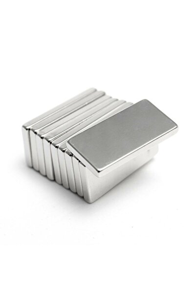 Hdg 7 Adet Neodyum Mıknatıs Magnet Dikdörtgen 20x10x2 Mm - Köşeli Dikdörtgen