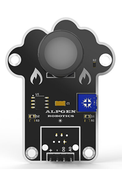 Arduino Mq-2 Yanıcı Gaz Ve Sigara Dumanı Sensörü