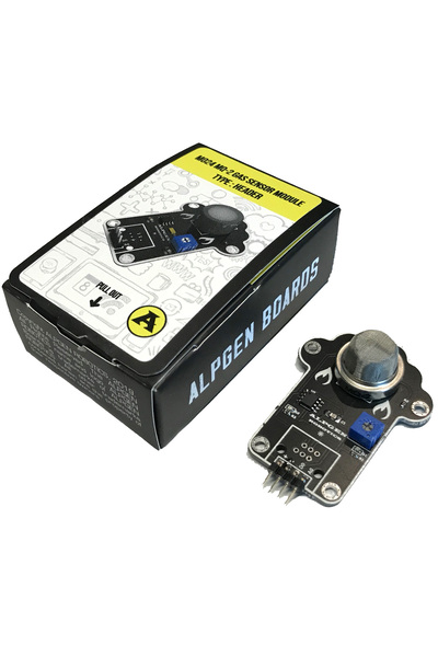 Arduino Mq-2 Yanıcı Gaz Ve Sigara Dumanı Sensörü