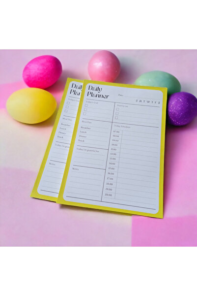 OzmeralBaskı Aylık Hatırlatıcı Planlayıcı | Monthly Planner , Günlük, Haftalı...