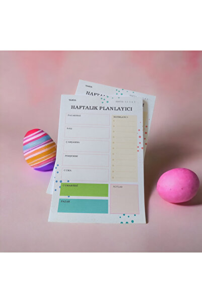 OzmeralBaskı Aylık Hatırlatıcı Planlayıcı | Monthly Planner , Günlük, Haftalı...