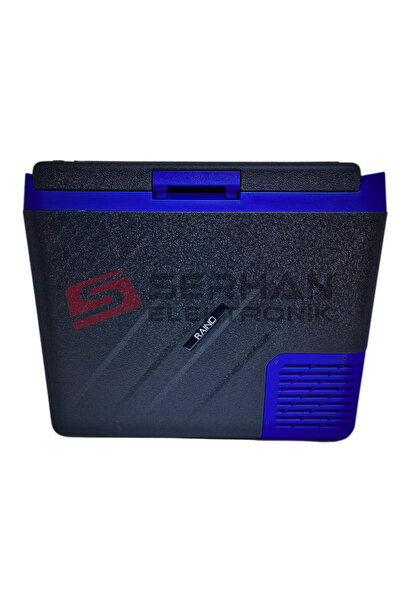 RAINO CAR REFRIGERATOR 50 LİTRE ÇİFT KAPAKLI - BÖLMELİ BUZDOLABI 12/24V (TIR ...