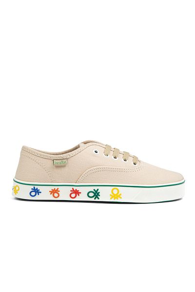 Benetton ®| BN-30954- Beige - Women's Sports Shoes