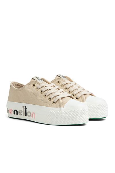 Benetton ®| BN-30936 - Beige - Women's Sports Shoes